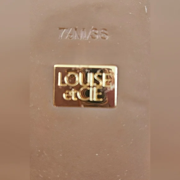 Louise et Cie Paley Leather Braided Straw Wedge Sandals 7.5 - Picture 3 of 12